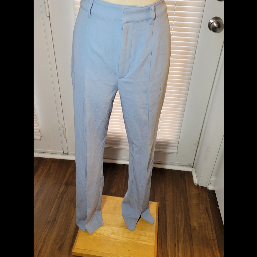 Sz 10 Danielle Bernstein light blue pants